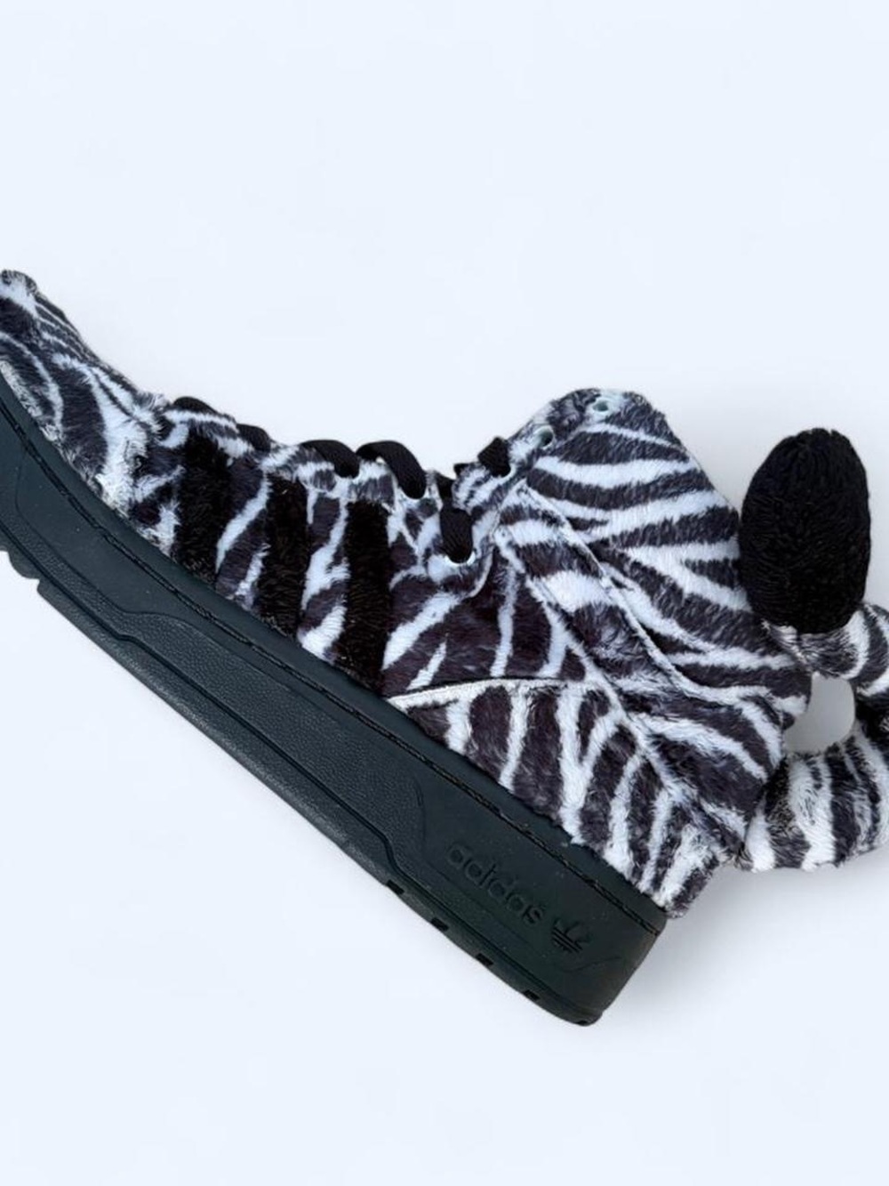 Vintage Jeremy Scott x Adidas Originals Zebra Print sneakers